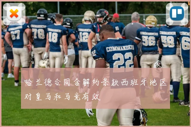 哈兰德合同含解约条款西班牙地区对皇马和马竞有效