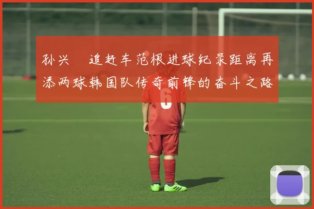 孙兴慜追赶车范根进球纪录距离再添两球韩国队传奇前锋的奋斗之路